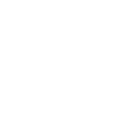 weiße Linienzeichnung eines geschwungenen Trenner-Elements mit abgerundeten Enden.